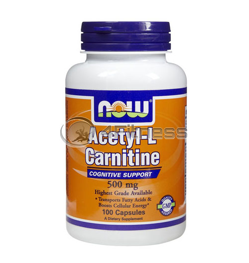 Acetyl L-Carnitine – 500mg. / 100 VCaps.