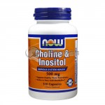 Choline & Inositol – 500 mg. / 100 Caps.