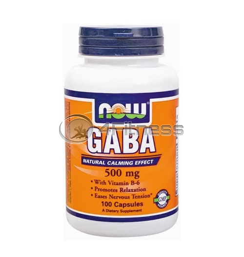 GABA + B-6 – 500 mg. / 100 Caps.