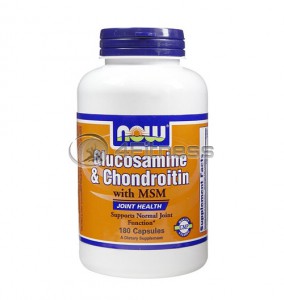 Glucosamine & Chondroitin with MSM - 180 Caps.