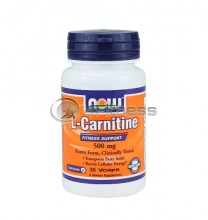 L-Carnitine - 500 mg. / 30 VCaps.