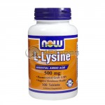 L-Lysine - 500 mg. / 100 Tabs.