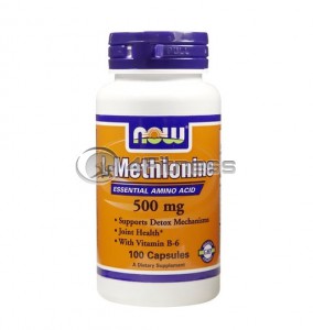 L-Methionine - 500 mg. / 100 Caps.