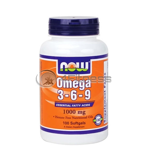 Omega 3-6-9 / 1000mg. / 100 Softgels