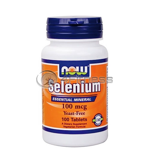 Selenium /Yeast Free/ – 100 mcg. / 100 Tabs.