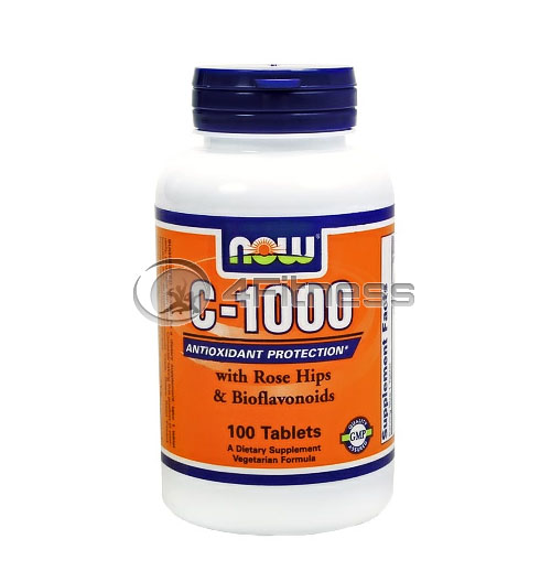 Vitamin C-1000 /Rose Hips/ – 100 Tabs.