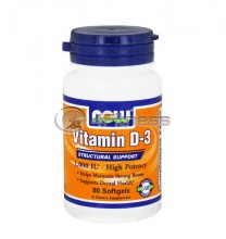 Vitamin D-3 / 1000 IU - 90 Softgels