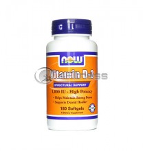 Vitamin D-3 /1000IU / - 180 Softgels
