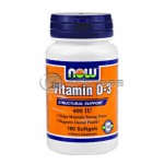 Vitamin D-3 / 400 IU / – 180 Softgels