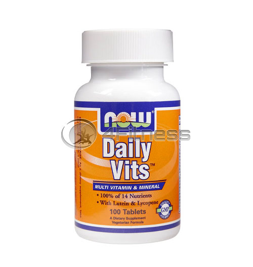 Daily Vits ™ Multi Vitamin & Mineral – 100 Tabs.