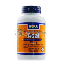 Acai - 500 mg. / 100 VCaps.