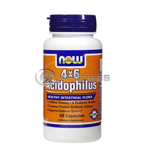 Acidophilus 4X6 – 60 Caps.