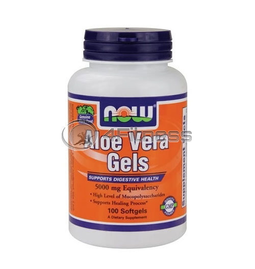 Aloe Vera – 5000 mg. / 100 Softgels