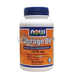 Borage Oil - 1050 mg. / 60 Pills.