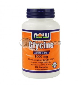 Glycine - 1000 mg. / 100 Caps.