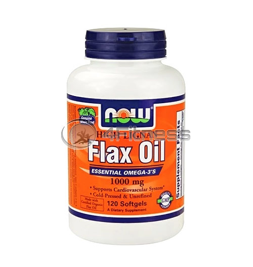 High Lignan Flax Oil – 1000 mg. / 120 Softgels