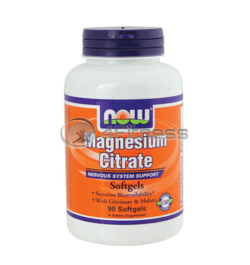Magnesium Citrate – 134 mg. / 90 Softgels
