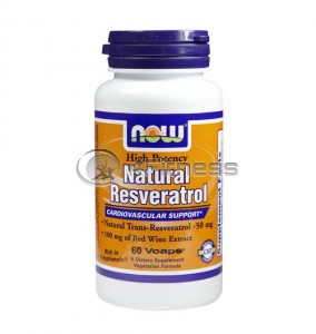 Natural Resveratrol /Mega Potency/ - 200mg. / 60 VCaps.