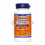 Niacin - 500 mg. / 100 Tabs.