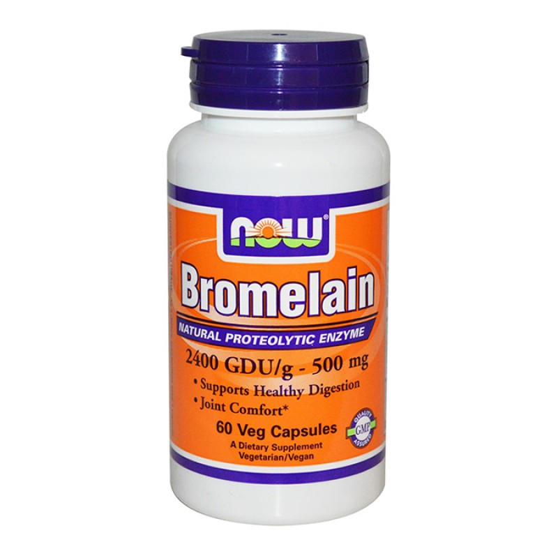Bromelain 500 mg. / 60 Caps.