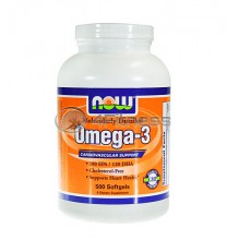 Omega 3 Fish Oil - 1000 mg. / 500 Softgels
