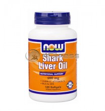 Shark Liver Oil - 400 mg. / 120 Softgels