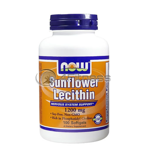 Sunflower Lecithin /Non-GMO/ – 1200 mg. / 100 Softgels