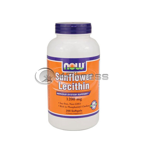 Sunflower Lecithin /Non-GMO/ – 1200 mg./ 200 Softgels
