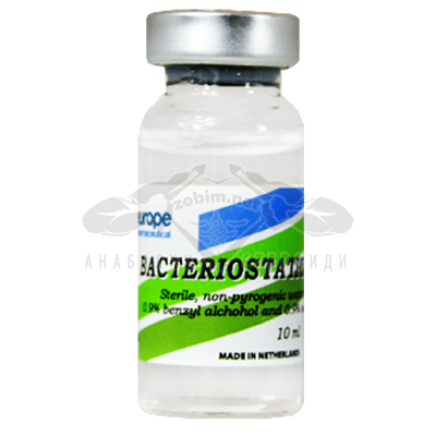 Бактериостатична вода за хормони и пептиди – Bacteriostatic water – 10 мл.