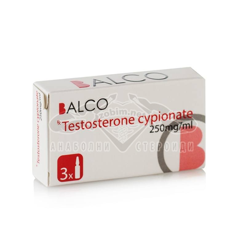 Testosterone Cypionate – 3 амп. х 250 мг.