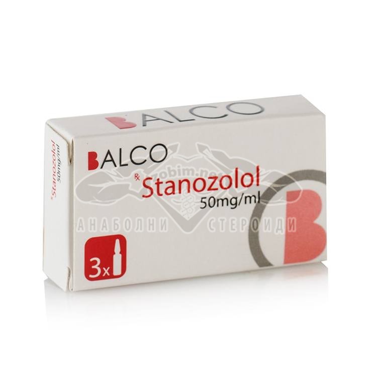 Stanozolol – 3 амп. х 50 мг.