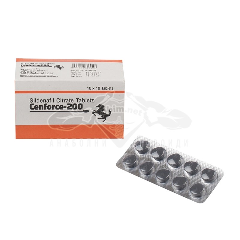 Cenforce 200 (силденафил) – 10 табл. х 200 мг.