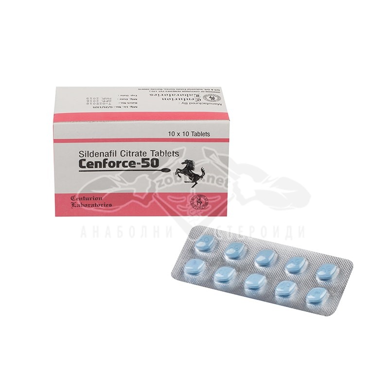 Cenforce 50 (Sildenafil Citrate) – 10 табл. х 50 мг.