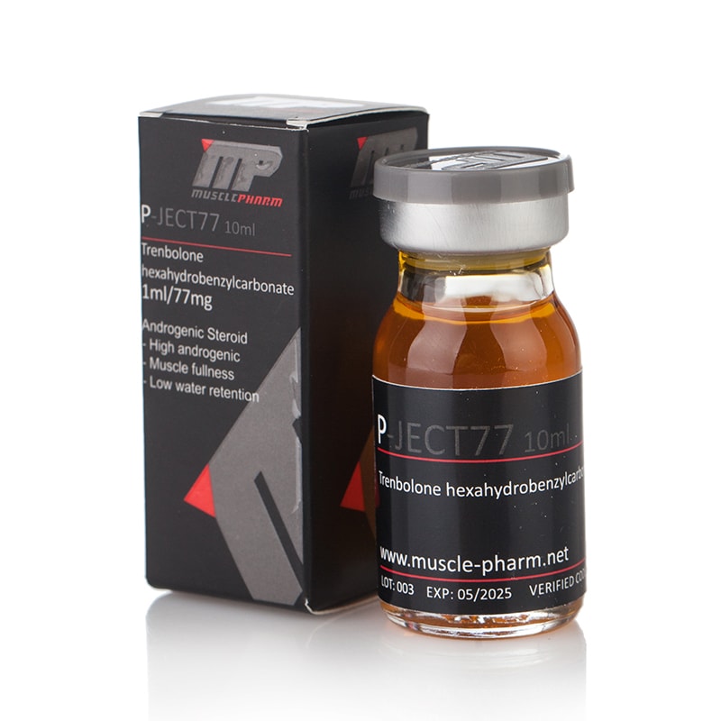P-Ject 77 (Trenbolone Hexahydrobenzylcarbonate) – 10 мл. x 77мг./мл.