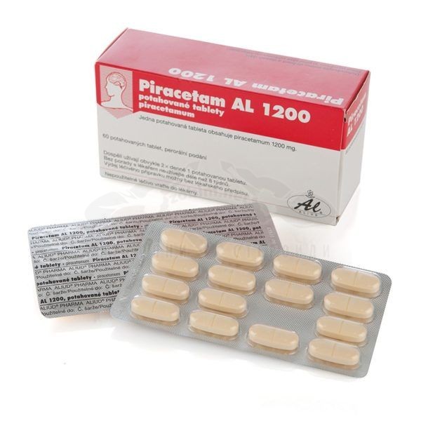 Пирацетам /Piracetam/ AL – 15 табл. х 1200 мг.