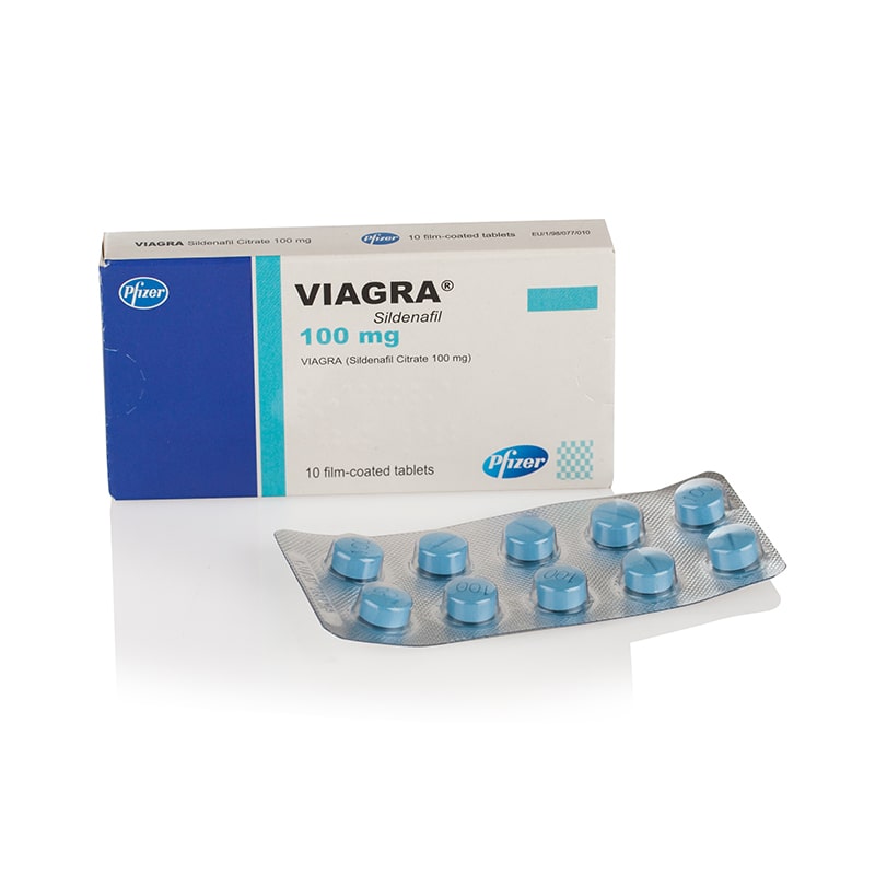 Аптечна Виагра Силденафил / Pfizer Viagra Sildenafil 100 mg. – 10 табл.