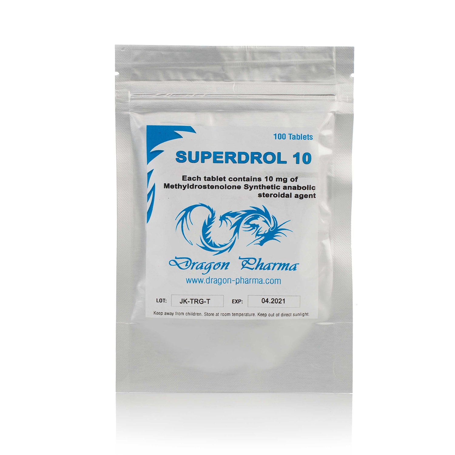 Superdrol 10 (Methyldrostanolone) – 100 табл. х 10 мг.