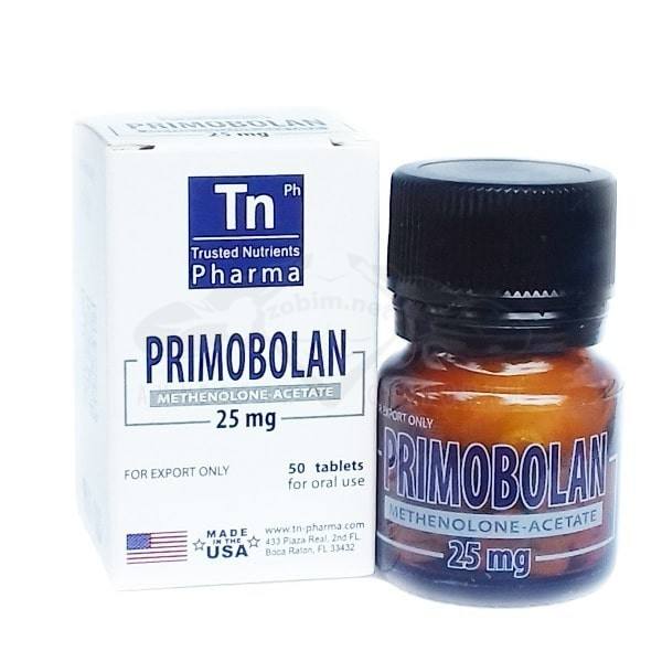 Primobolan (Methenolone Acetate) – 50 табл. х 25 мг.