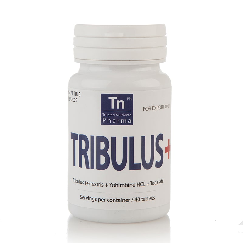 Tribulus+ (Трибулус + Йохимбин + Тадалафил) – 40 таблетки