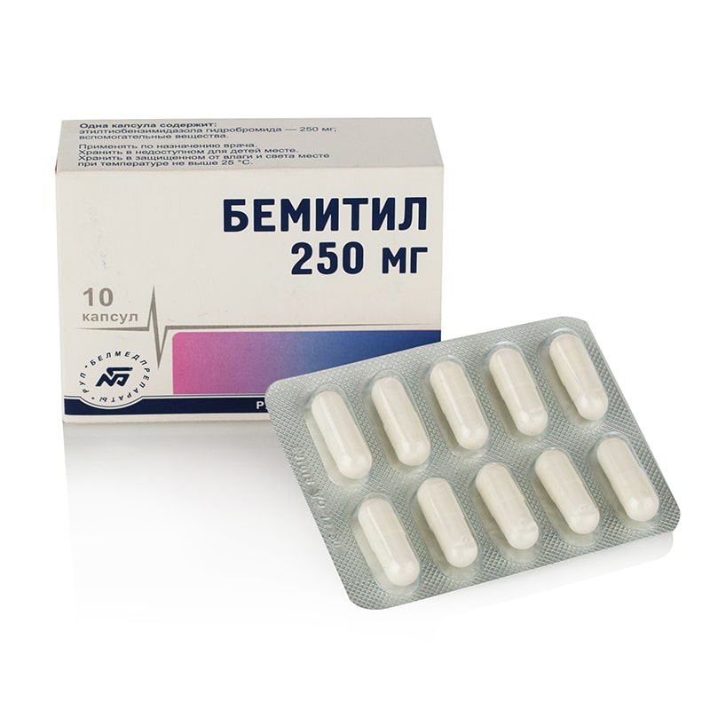 Бемитил (Metaprot) – 10 капс. х 250 мг.