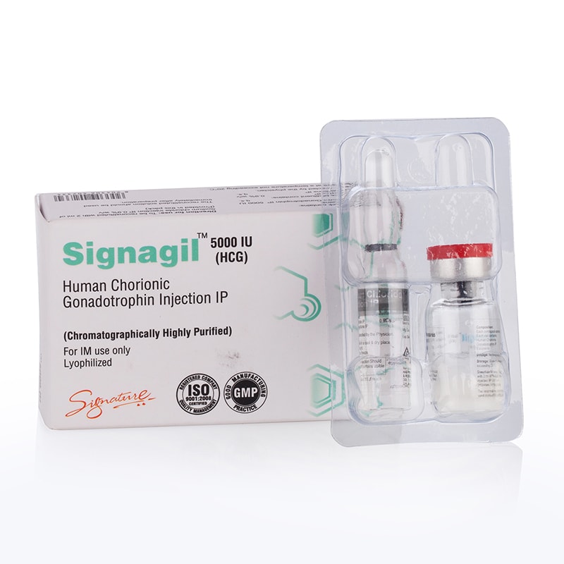Signagil™ 5000 IU (Индийски аптечен Прегнил) – 1 амп. + разтвор