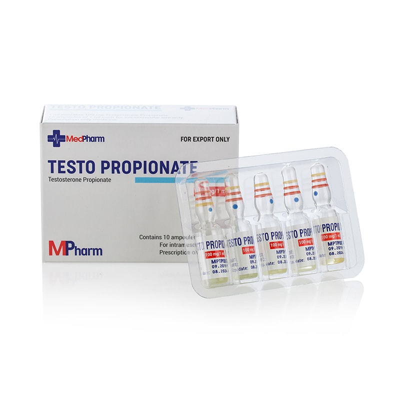 Testo Propionate – 10 амп. х 100 мг.