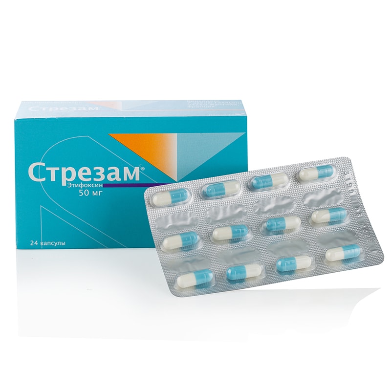 Strezam (Etifoxine) – 12 табл. х 50 мг.