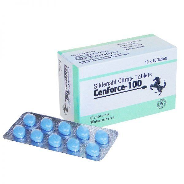 Cenforce 100 – таблетки Sildenafil Citrate – 10 табл. х 100 мг.