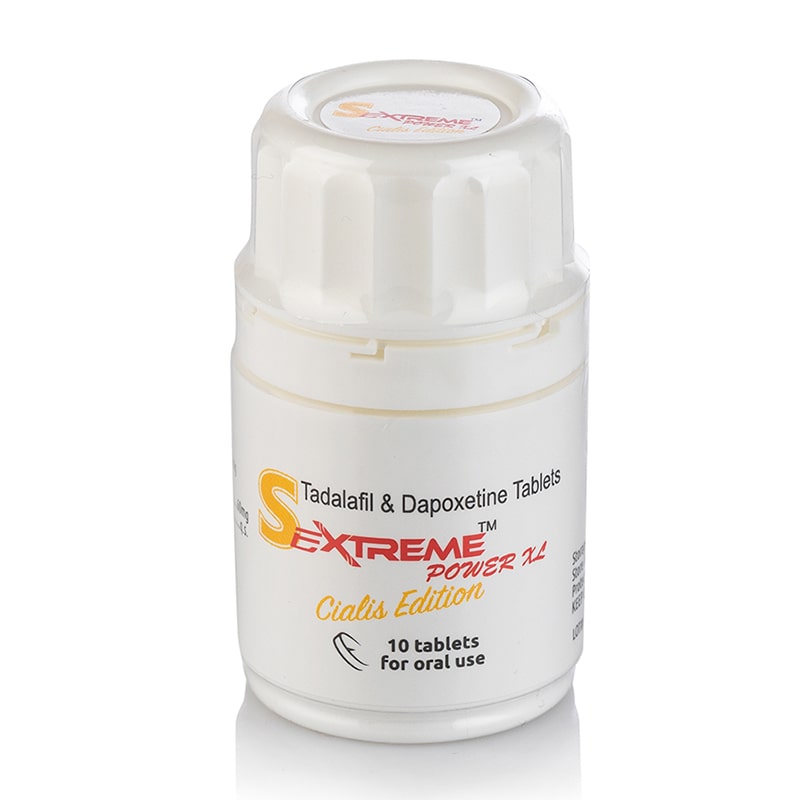 Sextreme Power XL NEW – CIALIS EDITION (Tadalafil 20 мг. + Dapoxetine 60 мг.) – 10 табл.