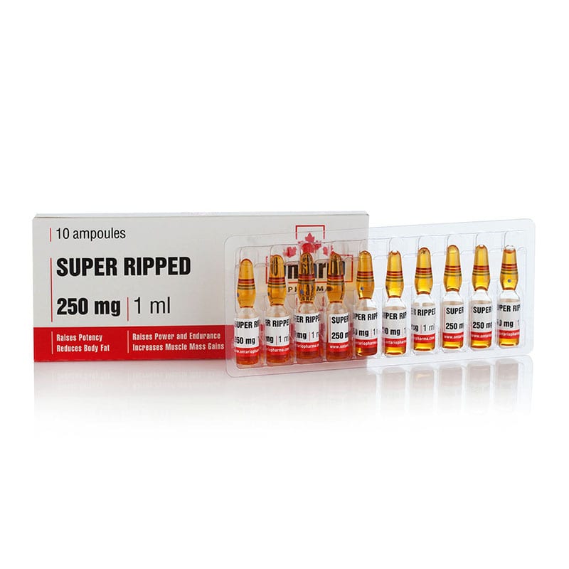 Super Ripped – 10 амп. х 250 мг.