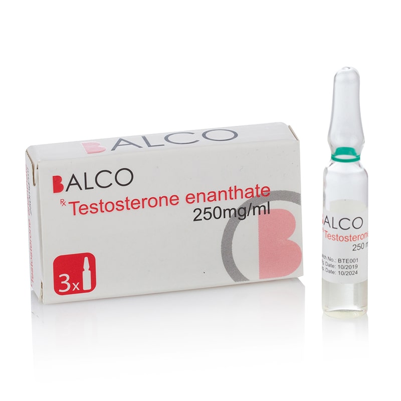 Testosterone Enanthate – 3 амп. х 250 мг.