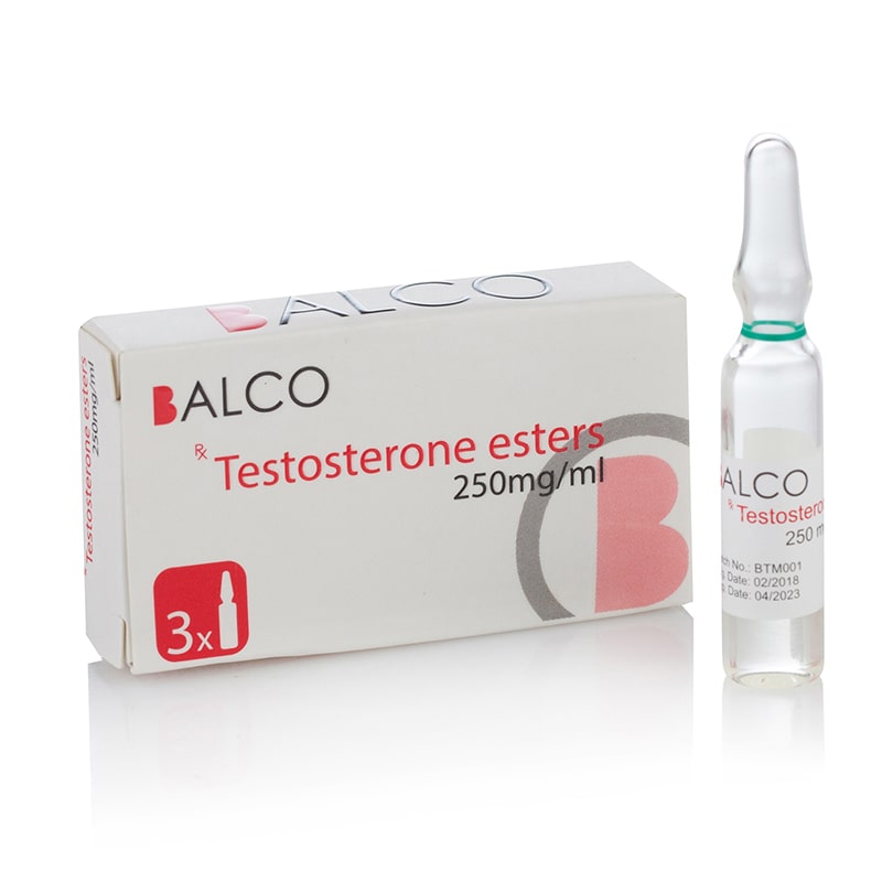 Testosterone Esters – 3 амп. х 250 мг.
