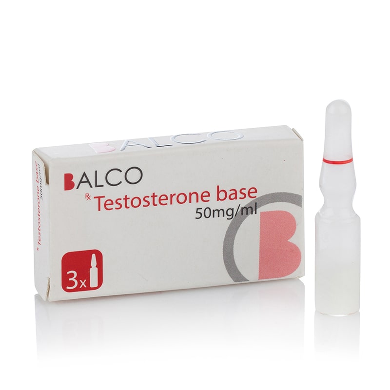 Testosterone Base – 3 амп. х 50 мг.