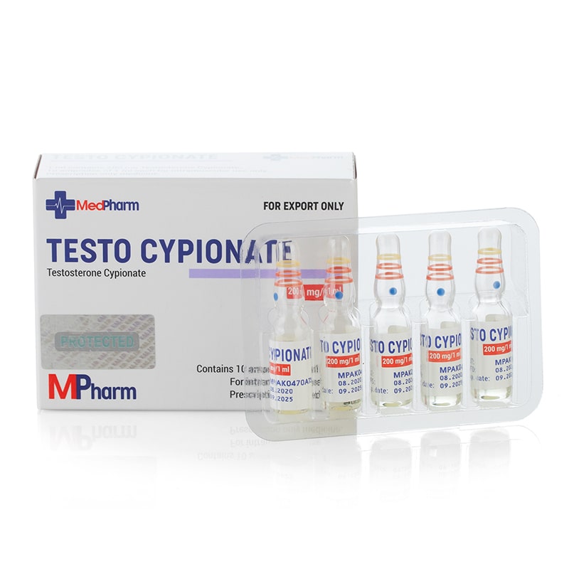 Testo Cypionate – 10 амп. х 200 мг.